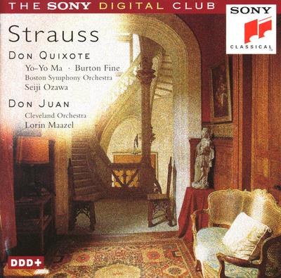 CD MA, BOSTON SO, OZAWA, MAAZEL; ETC. - R.Strauss;Don Quixote/Don J SMK66938 Sony Classical 1995 Europa Klassik Gebraucht