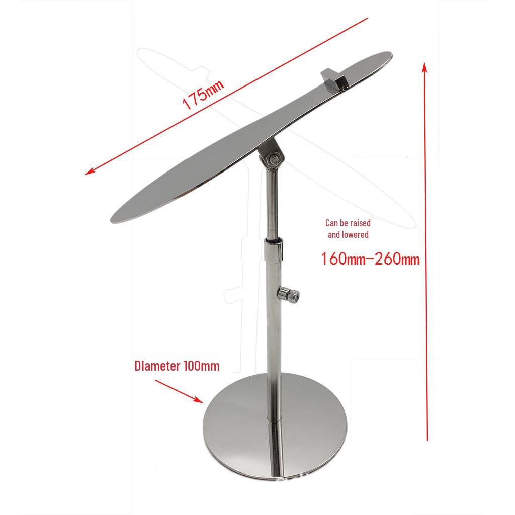 Stainless Steel Shoe Display Rack for High Heels and Shoe Support Stand
