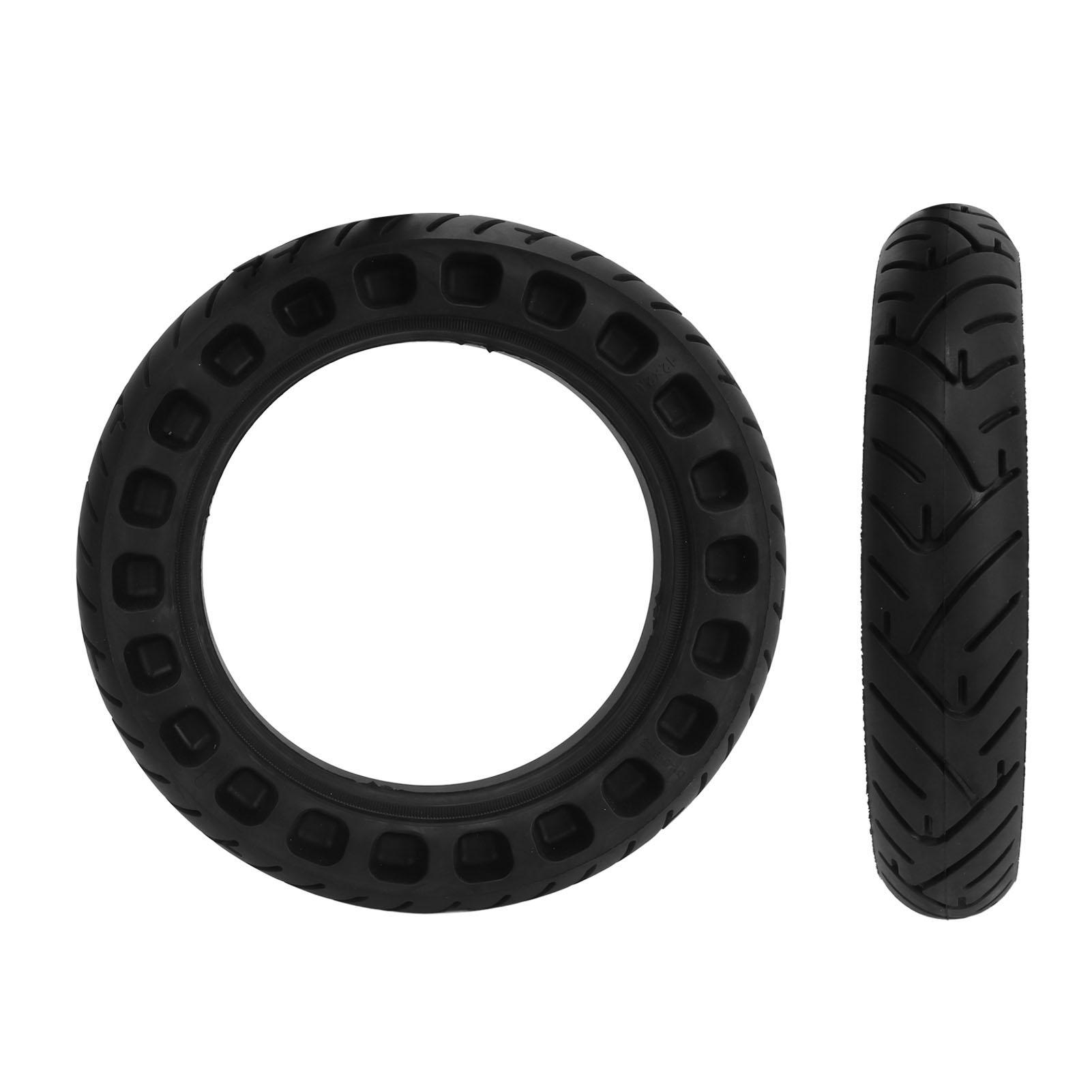 

Скутер Цельная резиновая шина 12x2.0 Ударопрочная Взрывозащищенная Хорошее сцепление Противоскользящая Сотовая цельная шина для скутера