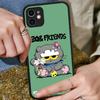 Cute Z-ZO Friends Matte Translucent Phone Case For Iphone 16 ProMax 15 14 13 12 11 X XS PRO Plus