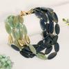 Statement Exaggerated Acrylic Beads Necklace for Women Girl Wedding Party Jewelry