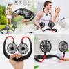 Portable Neck Fan Usb Rechargeable Mini Fan Lightweight Hands-free Design For Hot Days