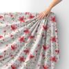 Royal Samt Stoff Polyester Zum Nähen - Motiv Blumen - Rdx2373