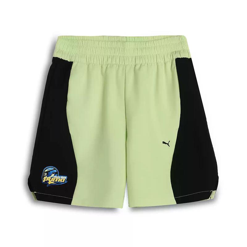 

PUMA Color Block Sport Simple Fashion Five Point Casual Shorts Unisex shorts Green 631341-35 S