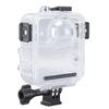 Custodia Impermeabile per Immersioni Adatta per Action Cam MAX2 Cover Guscio Subacqueo con Inserti Antiappannamento per 50M