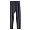 MONTAGUT Men's Winter Lamb Wool Blend Straight-Leg Brushed Casual Trousers
