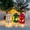 LED Candle Lanterns for Christmas Decoration Vintage Tabletop Lanterns Enhances Your Christmas Atmospheres for Garden