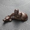 Purple Sand Tea Pet Bull Tea Play Lucky Ornament Boutique Handmade Sculpture Tea Tray Tea Props Can Be Raised