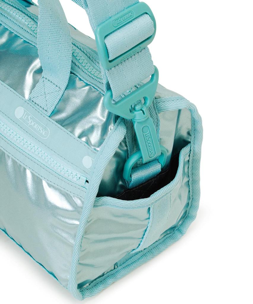 Shoulder Bag MINI DUFFEL CROSSBODY 1594 Aqua Blue Shine [LeSportsac] [Official] / /