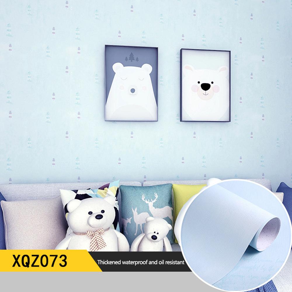 Cartoon Pattern Living Room Bedroom Self Adhesive Wallpapers Waterproof Oil Resistant Home Decoration Adhesive Wallpaper