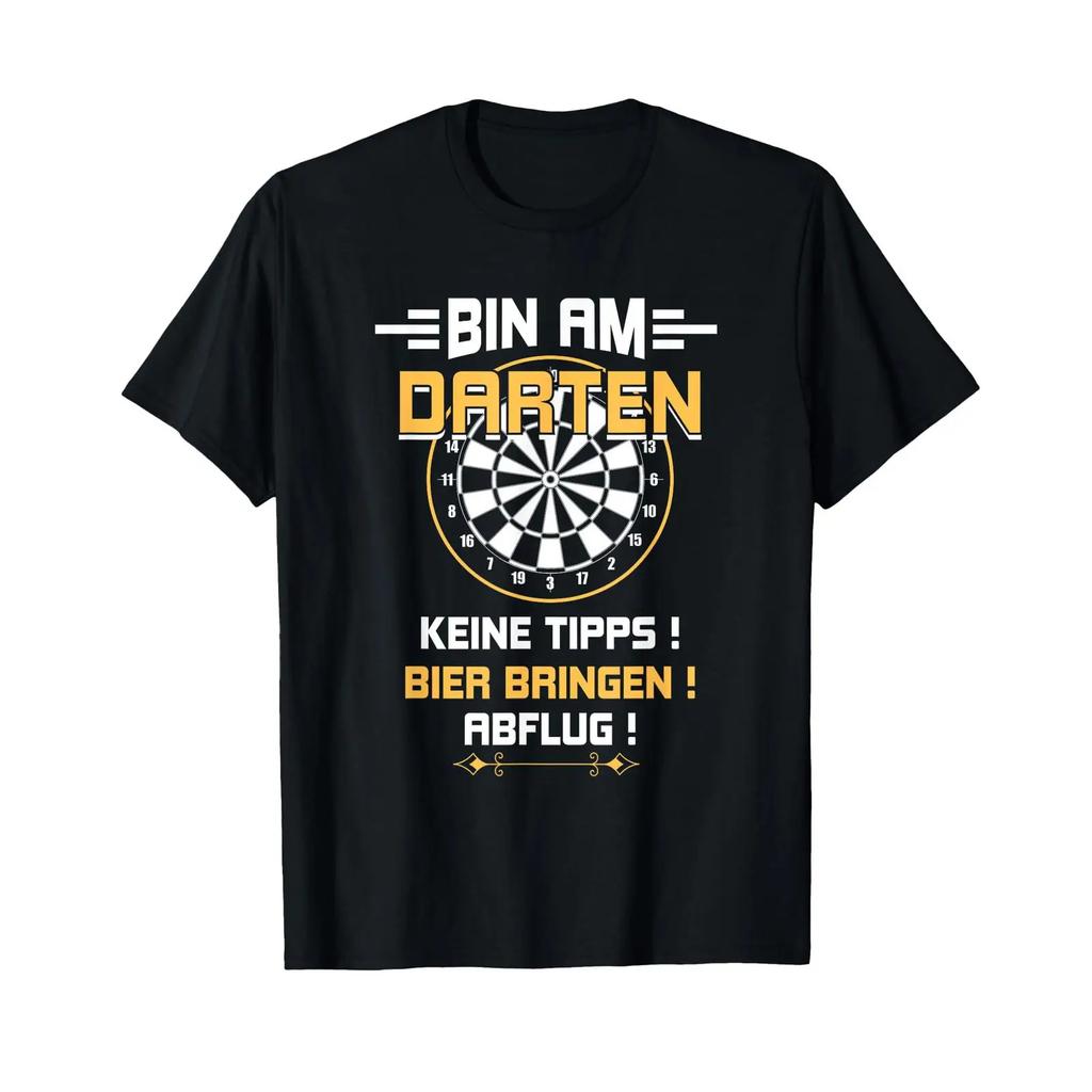 Im Playing Darts No Tips Bring The Beer And Off I Go T Shirt Vintage Designer Clothes Comfortable Top For Everyday Wear