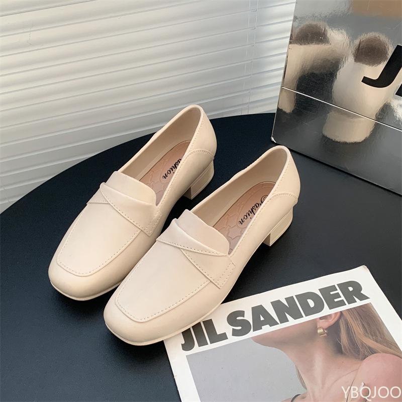 

Мода 2025 Лето Женские Новые Туфли Модные удобные Балетки Повседневные Однотонные Сандалии Модные Низкий Каблук Носить женские Туфли Zapatos 40 белый