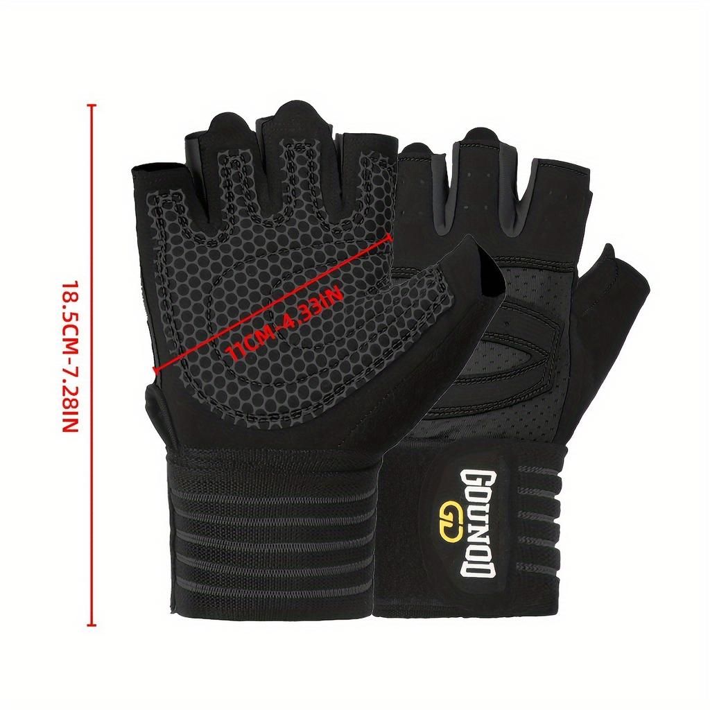 high qualityGOUNOD 1 Pair Workout Gloves for Men Women, Weight Lifting Gloves with Excellent Grip, Lightweight Gym Gloves for Weightlifting, Cycling,