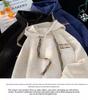 Men's Heavyweight Embroidered Hoodie - Versatile, Loose, Casual Sports Jacket for Autumn and Winter