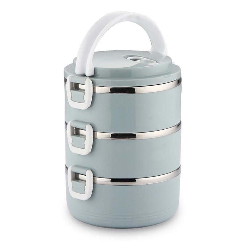 Zhi Shi 304 Stainless Steel Double-Layer Insulated Lunch Box