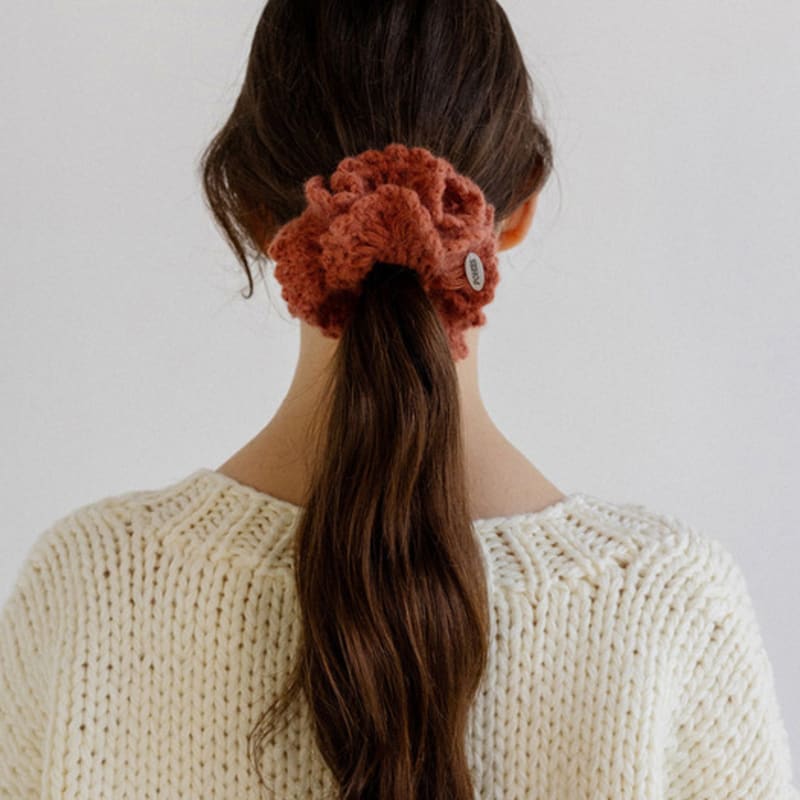 POHIES HANDMADE KNIT SCRUCHIE-4color