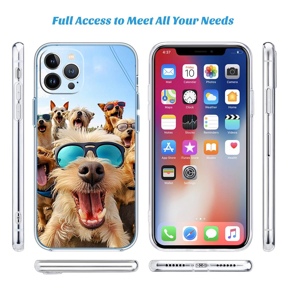 QT14 Cute Corgi dog New High-End Phone Case for Samsung Galaxy A04 A04S A05 A05S A14 A23 A34 A54 M23 M52 M53 A55 A35