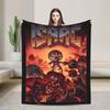 The Binding of Isaac Characters Blankets Flannel Funny Warm Throw Blanket for Bedroom Autumn/Winter Travel