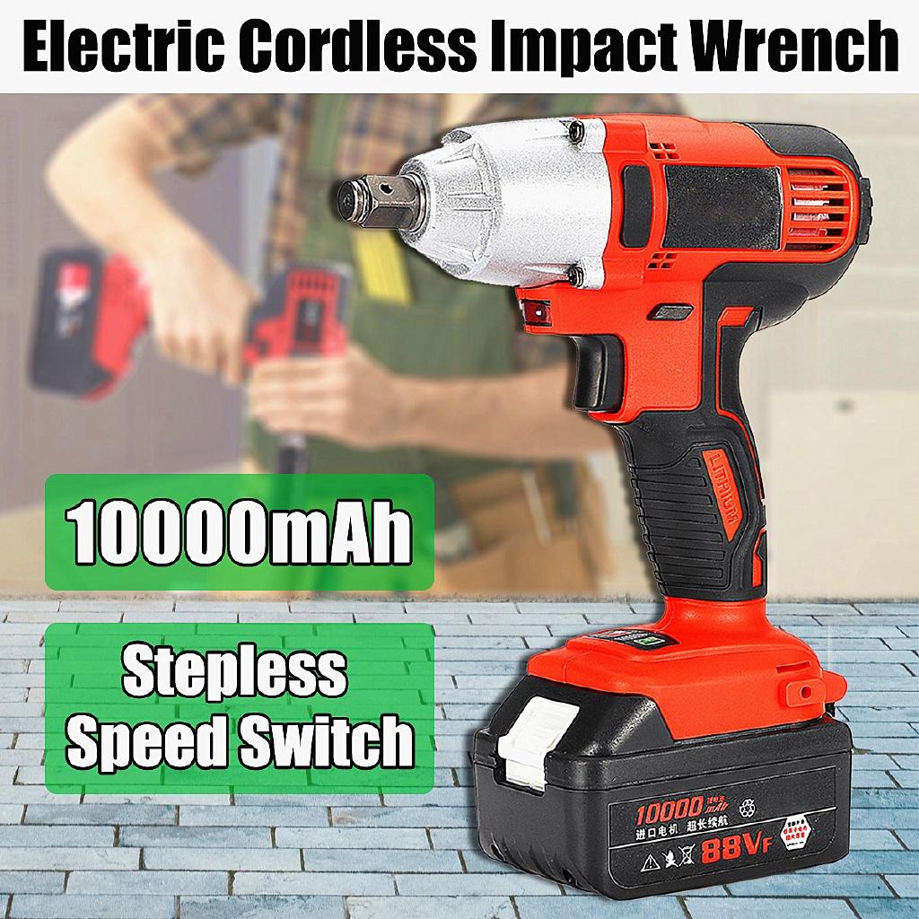 

Аккумуляторный литиевый электрический ударный гайковерт 10000 мАч, бесщеточный, бесступенчатый переключатель скорости