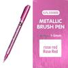 Guangna GN550 Gold & Silver Paint Pen for DIY Photo Albums & Black Cardstock Highlighting.
