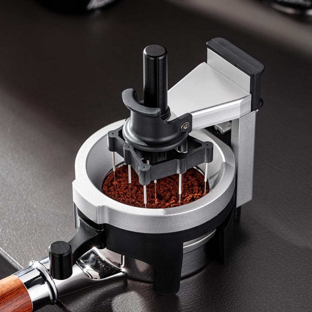 Espresso Tool Fit 58mm Espresso Portafilter Baskets Adjustable Needle Depth 12 Needles Convenient 15x8x8cm Plastic Coffeeware