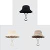 Cotton Waterwashed Fisher Cap With Sunshade For Summer Outdoor Sun Protection And Casual Wear