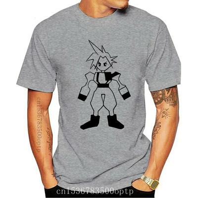 Neues Final Fantasy Vii Retro Cloud T-Shirt ( Taktiken  Tierkreis  Welt  Viii  Ix  X  Xv ) Modestil#Farbe(2)