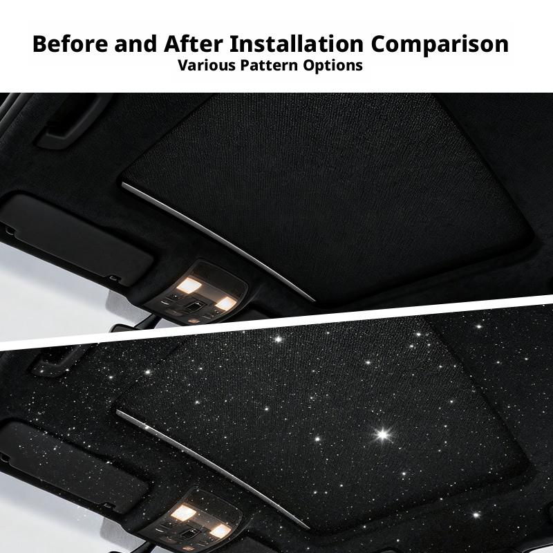 SEAMETAL Romantic LED Starry Sky Night Light USB Powered Saturn Galaxy Projector Lamp for Car Roof Party Room Ceiling Decor Plug and Play