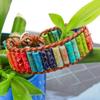 Seven-Color Imperial Stone Chakra Bracelet: Handmade, European & American Style