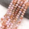 30pcs/lot 8x6mm Rondelle Austria Faceted Crystal Glass Beads,Wheel Beads,Transit Beads For Jewelry Making diy Bracelet Necklace