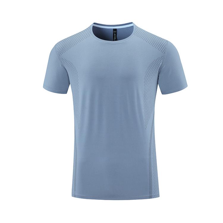 Men's Quick-Dry Breathable Fitness T-Shirt - Short Sleeve, Summer Casual Running Top