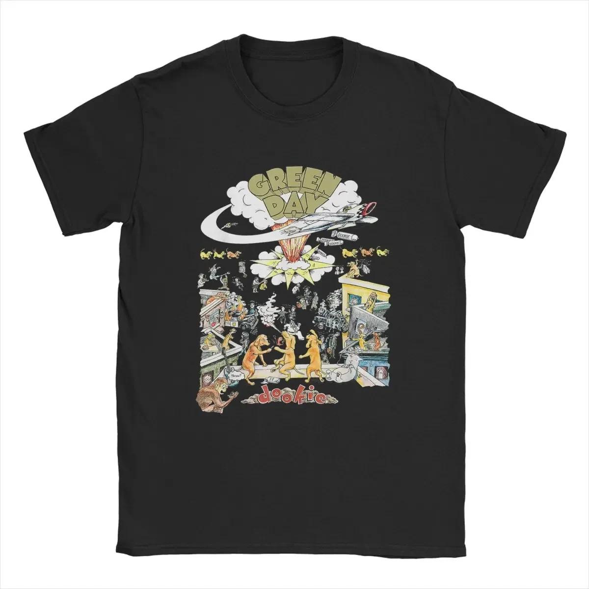 

Мужские футболки Green Days Fresh Dookie Saviors Hip Hop Fans Gift 100% Cotton Tops Short Sleeve Round Gate Tee Plus Size T-Shirt XXXXXL небесно-голубой