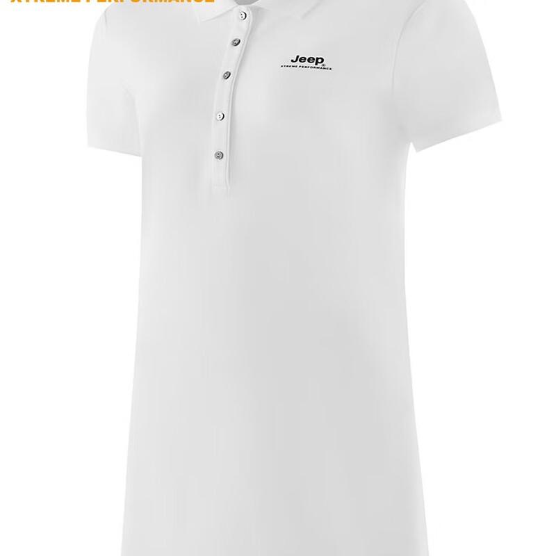 Jeep Women's Short-Sleeve Ice-Feel Polo Dress