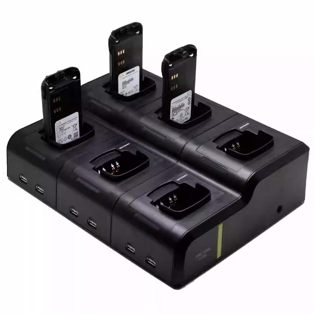 

Universal Six-Way Charger for P8668i, GP3688, GP328, GP338 with USB Support (Model: NNTN8463) Others