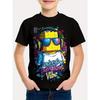 Summer Fashion Boys Trend 3D Digital Print T Shirt Cool Multicolor Kids Clothes for Boys 2 To 9 Years Anime-Style Children Top