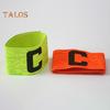 Soccer Captain Armband with Adjustable Fastener Tape Vibrant Color Football Arm Band Elastic Captain Arm Band Team Accessories