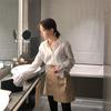 Elegant Women's Summer Blouses OL Office Casual Woman Tops Women White Shirt Blouse Chemise Femme Blusas Flare Long Sleeve