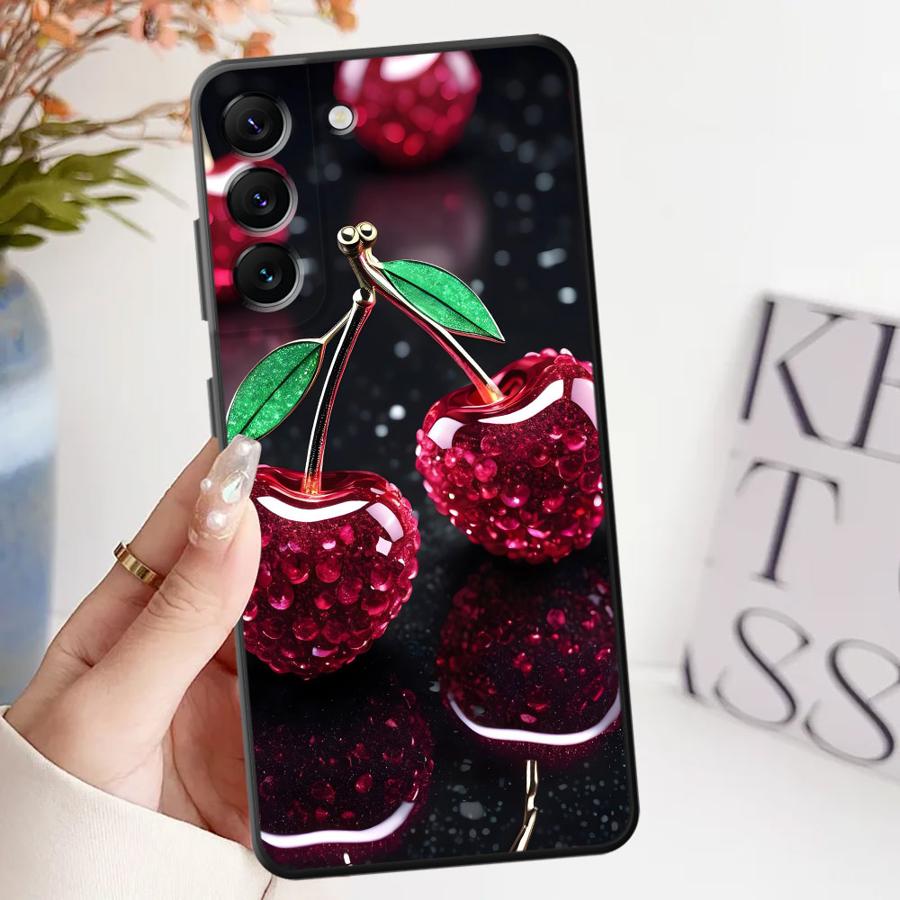 

Чехол-бампер с вишневым узором для Samsung Galaxy A52 A36 A23 A53 A35 A32 A25 A71 A22 A55 A41 A26 A72 A73 A51 A24 Galaxy A52s 5G