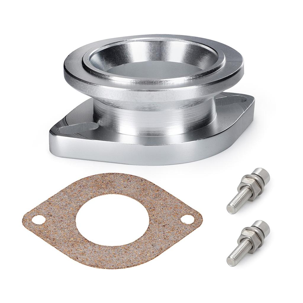 Corrosion Resistant Flange Adapters Aluminum Bypass Flange BOV Bypass Flange Simple Installation for SSQV Blow Engine