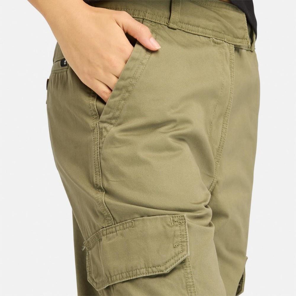 Timberland SS24 Cargo Pants Women's Kassel Green A5YYK-590