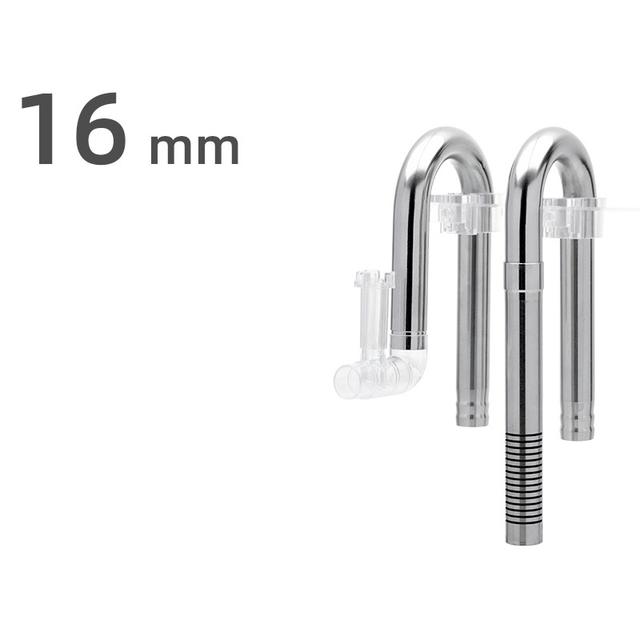 AQUAPRO Stainless Steel Inlet Outlet Skimmer Aquarium Aquatic Plants Pipe Shrimp Hose Holder Fish Tank Filter Accessories Water
