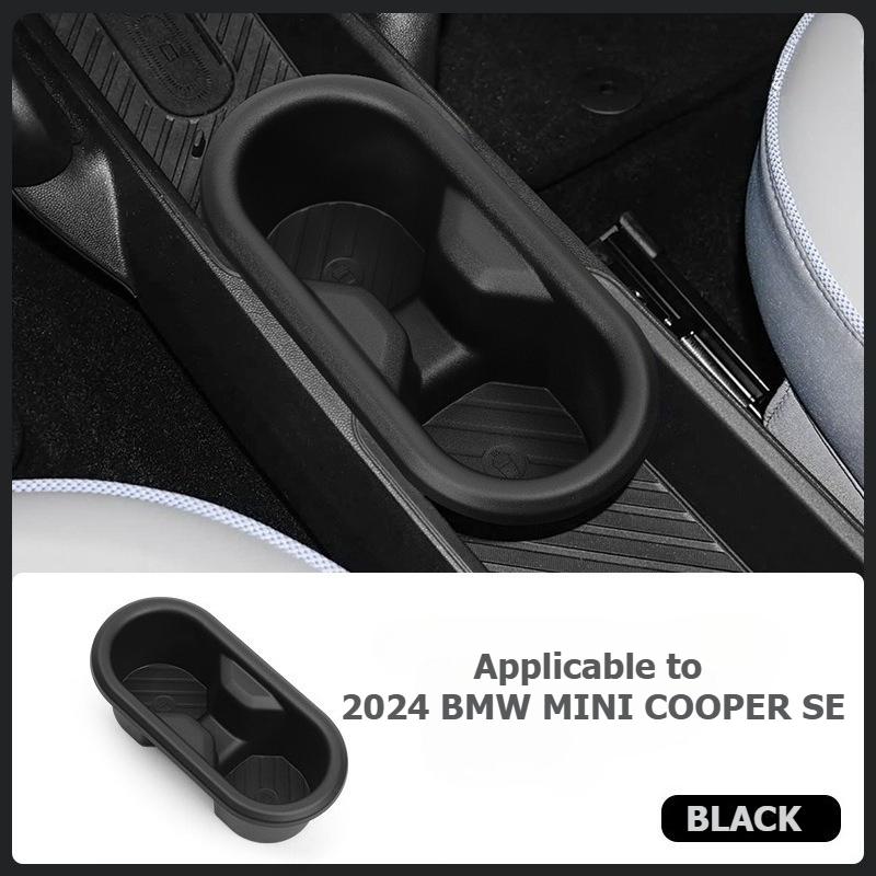 Car Central Console Water Cup Holder for Bmw for Mini Cooper E SE 2024 J01 J05 Aceman Drinks Holder Storage Box Case