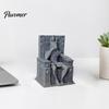Anti-bump Durable Figurine Anubis Sitting On Throne Statue, Palm-Sized 3D Printed Environmentally Friendly PLA Ornament Mini Ornament, Ancient