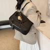 Retro large-capacity tote bag women's 2025 new casual versatile shoulder messenger bag to work commuter bag