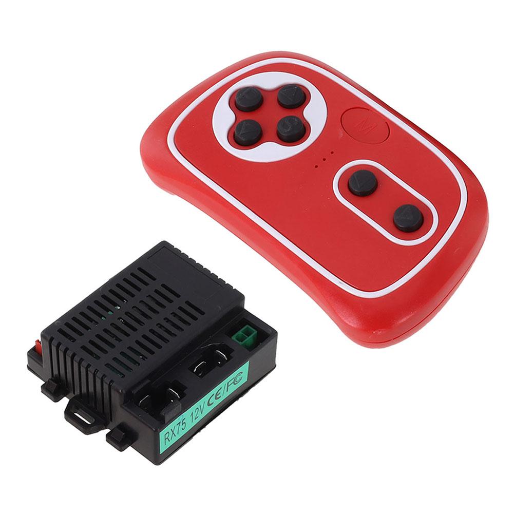 RX75 12V Children's Electric Toy Car 2.4G Remote Control Or Receiver Controller 7-pin Four-way Socket