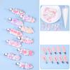 Resin Hair Clip Assortment Handcrafts Pins DIY Set for DIY Decorating