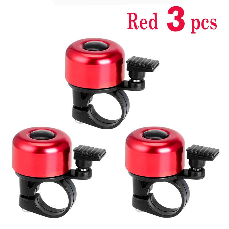 1~3 Stück Fahrradklingel Aluminiumlegierung MTB Hupe Klingel Sicherheitssound Alarm Lenker Radfahren Warnalarm Kinderfahrrad Zubehör