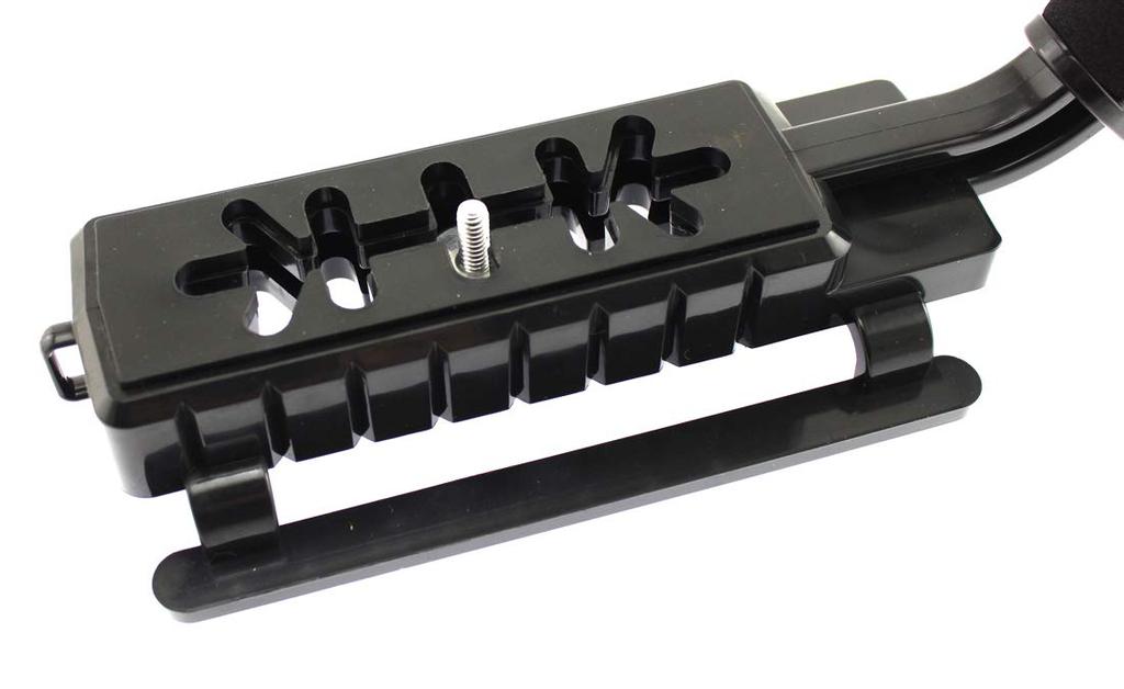 Stabilizer for Video Shooting and Image Shake Prevention with Smartphone Black Olive-G Grip-Style Camera/Smartphone Clip,