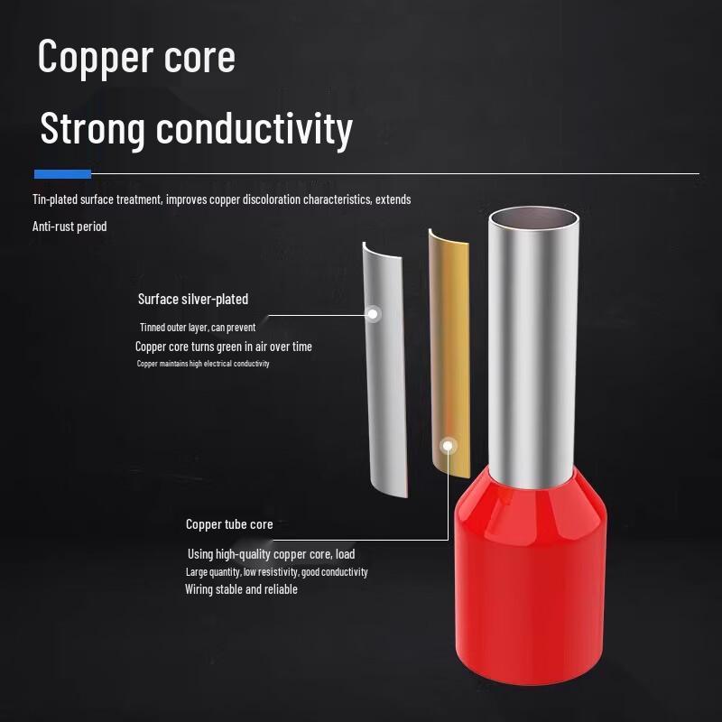 Kezhou VE European Tubular Insulated Pin Terminal
