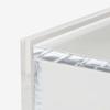 MUJI Overlapping Acrylic Case 2 Tier Drawer with Lid Approx. Width 17.5 x Depth 13 x Height 9.5cm 47380965